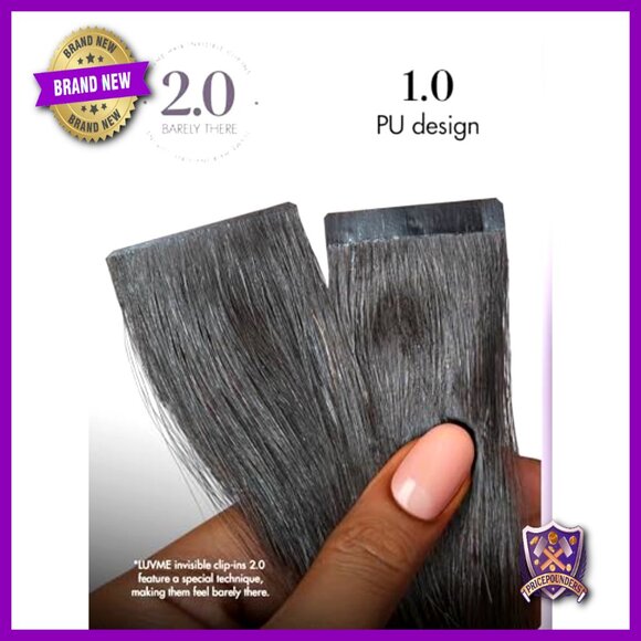 18 Inch Clip In Hair Extensions, 110g 6 Pieces, Real Human Hair